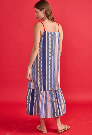 Vera Dress Liberty Stripe Double A