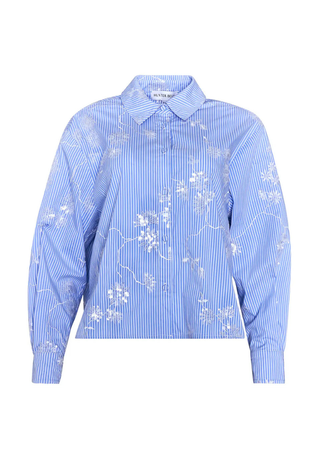 Hudson Shirt in Sullivan Stripe - Hunter Bell