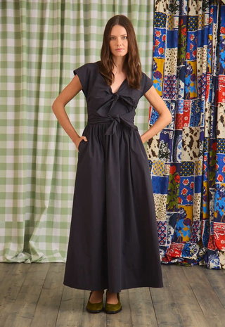 Calista Dress Midnight - Hunter Bell